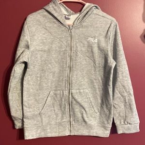 Fila Zip Up Jackets (2 for 1: black and gray)